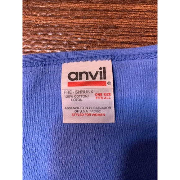 Vintage Busch Gardens Parrot Birds T-Shirt Blue Theme Park Tampa FL Long tee - Picture 3 of 5